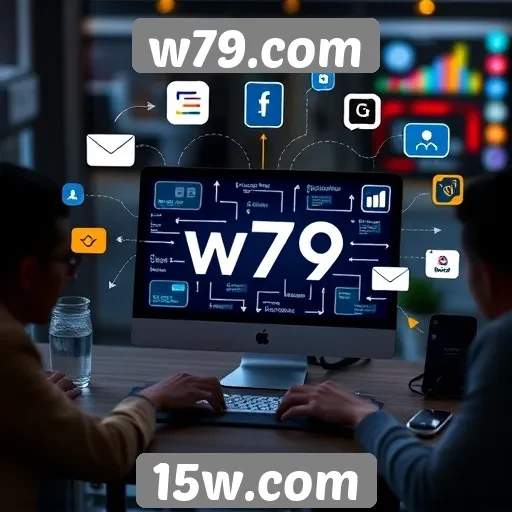 Estratégias de marketing digital do site w79.com